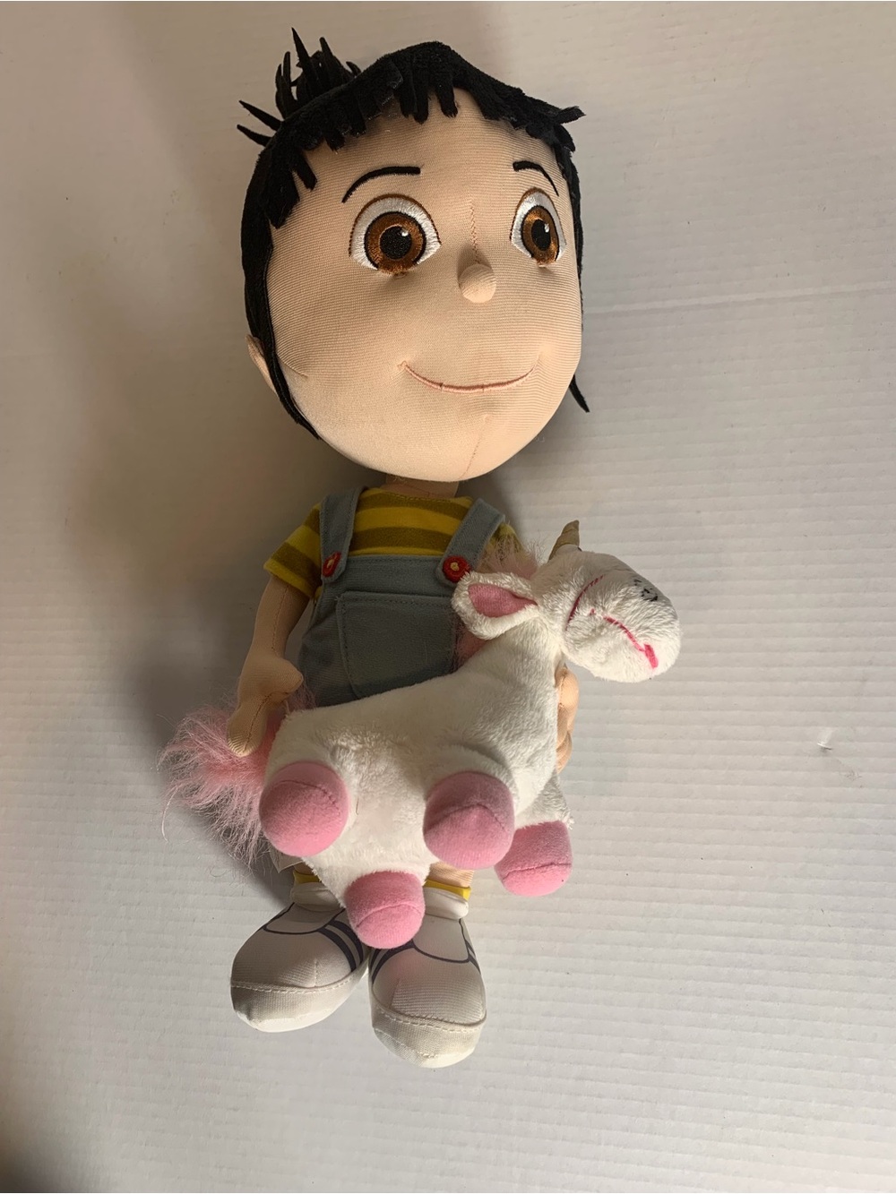 Despicable Me Universal Studios Agnes with Fluffy 18” Plush